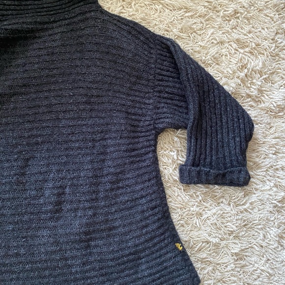 Peruvian Trading Co 100% alpaca wool sweater women’s batwing sleeves dolman - Picture 8 of 11